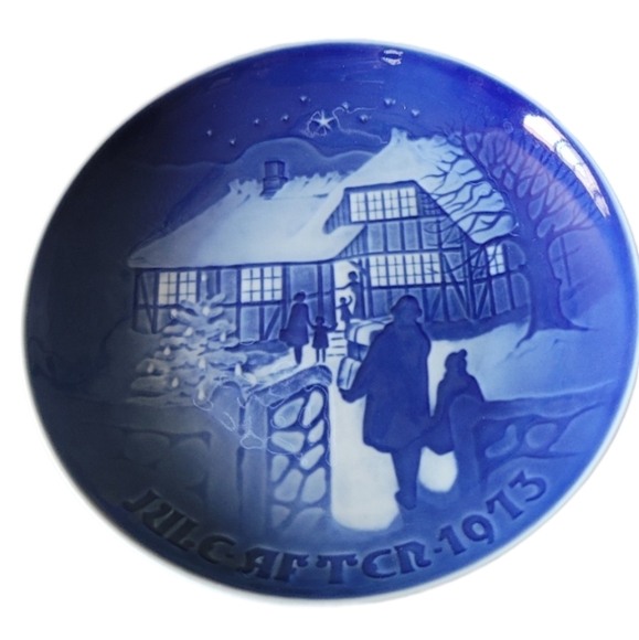 Bing & Grondahl Jule After Plate from 1973 - Picture 4 of 7